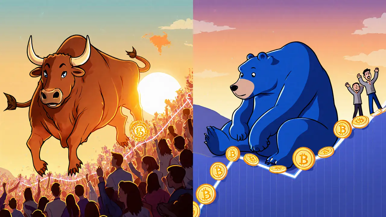 Bull vs Bear Markets in Crypto: Definitions, Signals & Strategies