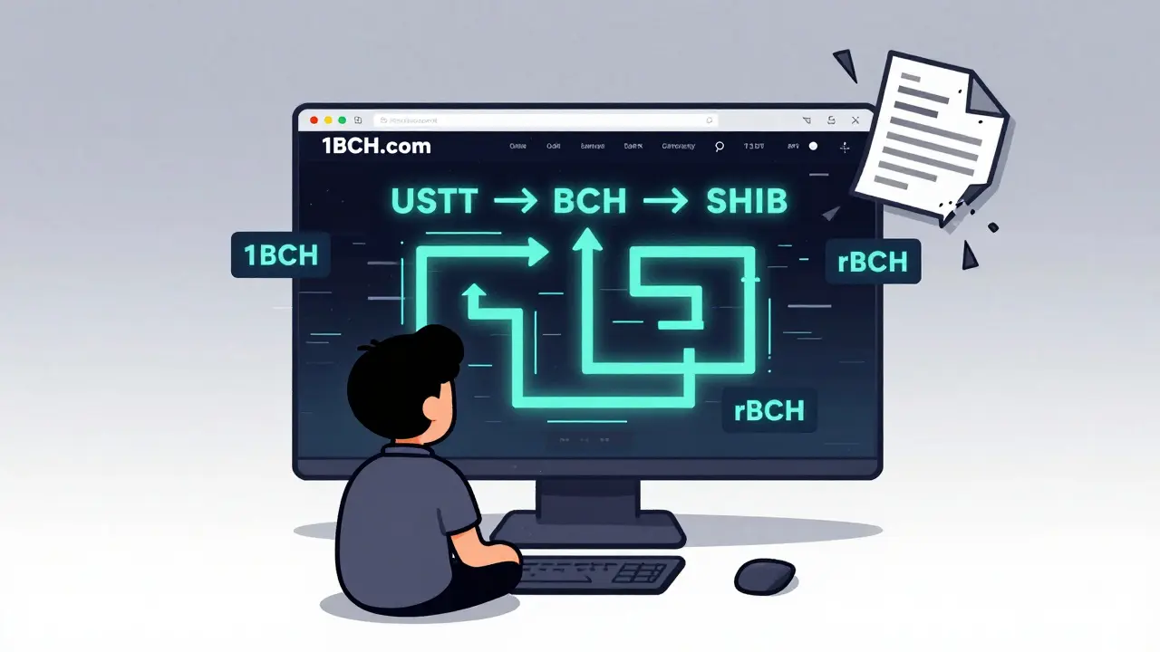 1BCH.com Crypto Exchange Review: A Niche DEX for Bitcoin Cash That Isn't Working