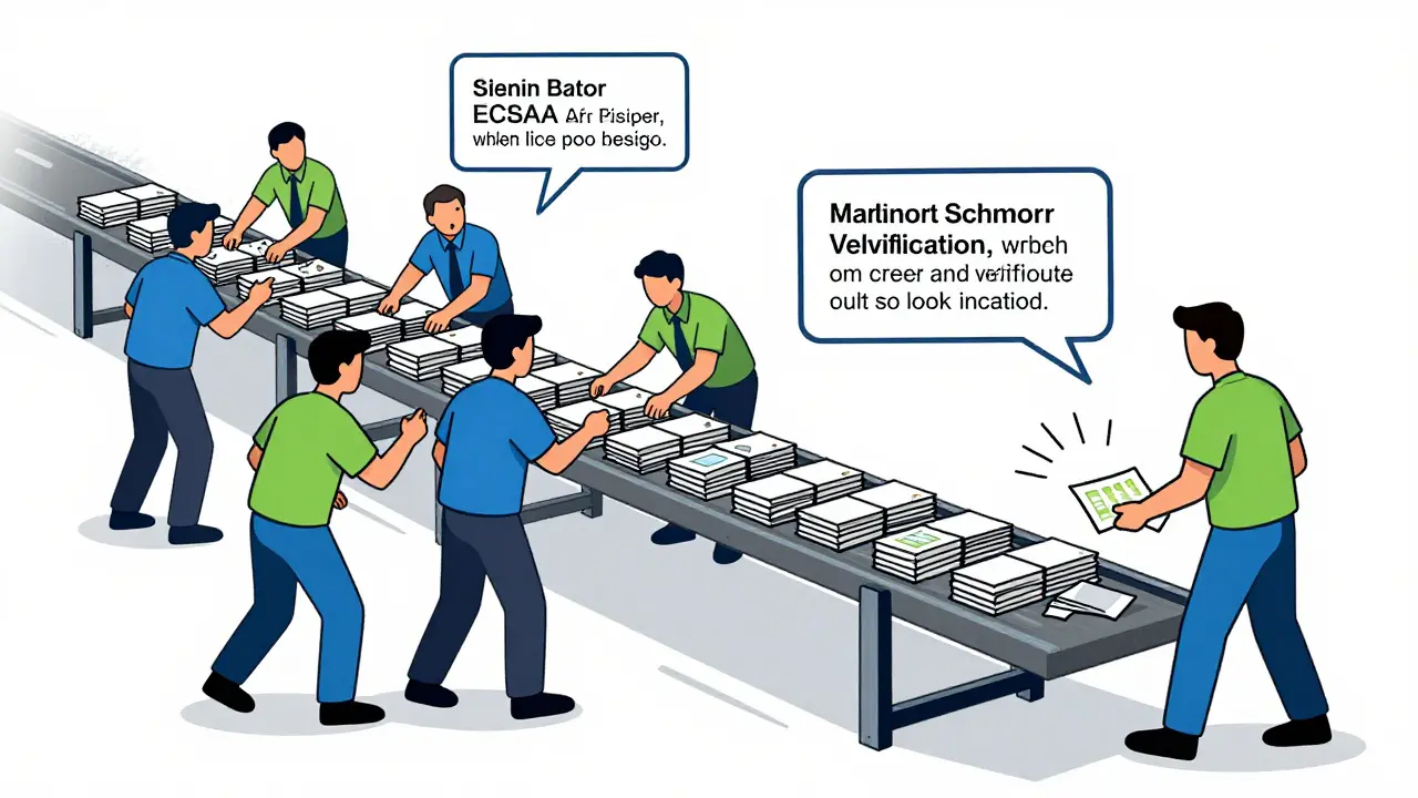 ECDSA assembly line jammed, Schnorr processing multiple transactions smoothly