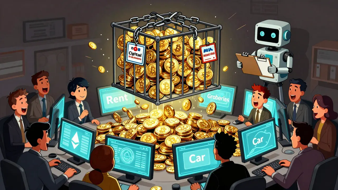 Crypto traders in a cage of regulations, with Digital Lira watching over them, coins unable to become payment.