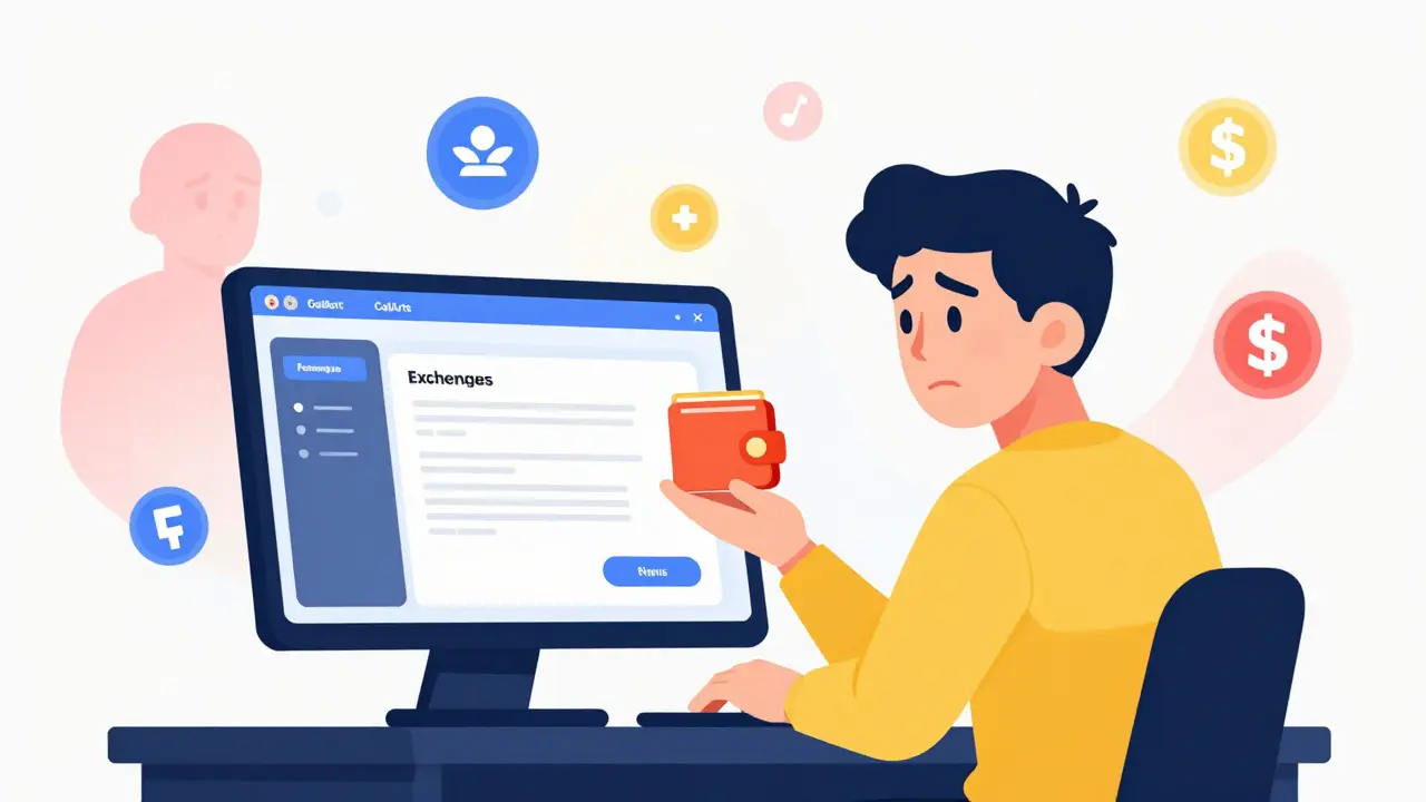 Cautious user swapping tokens on a decentralized exchange interface
