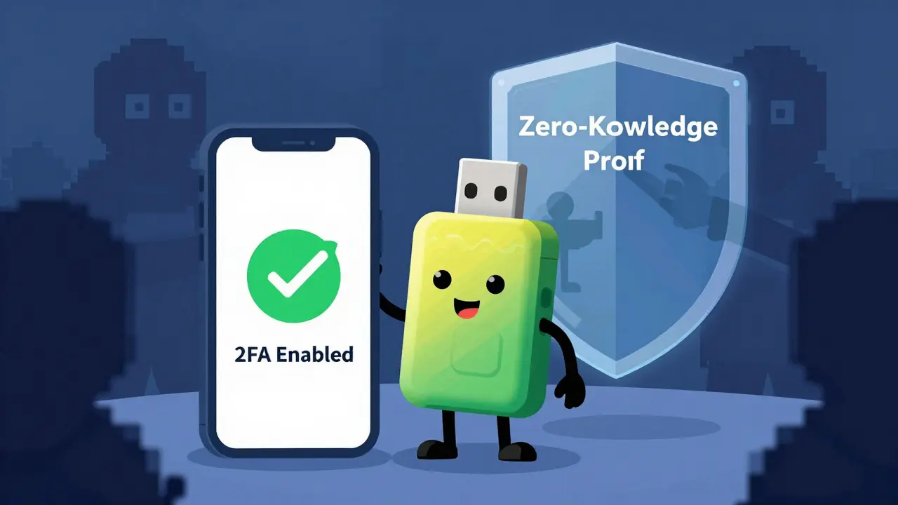 Cute hardware wallet blocking hackers with zero-knowledge proof shield