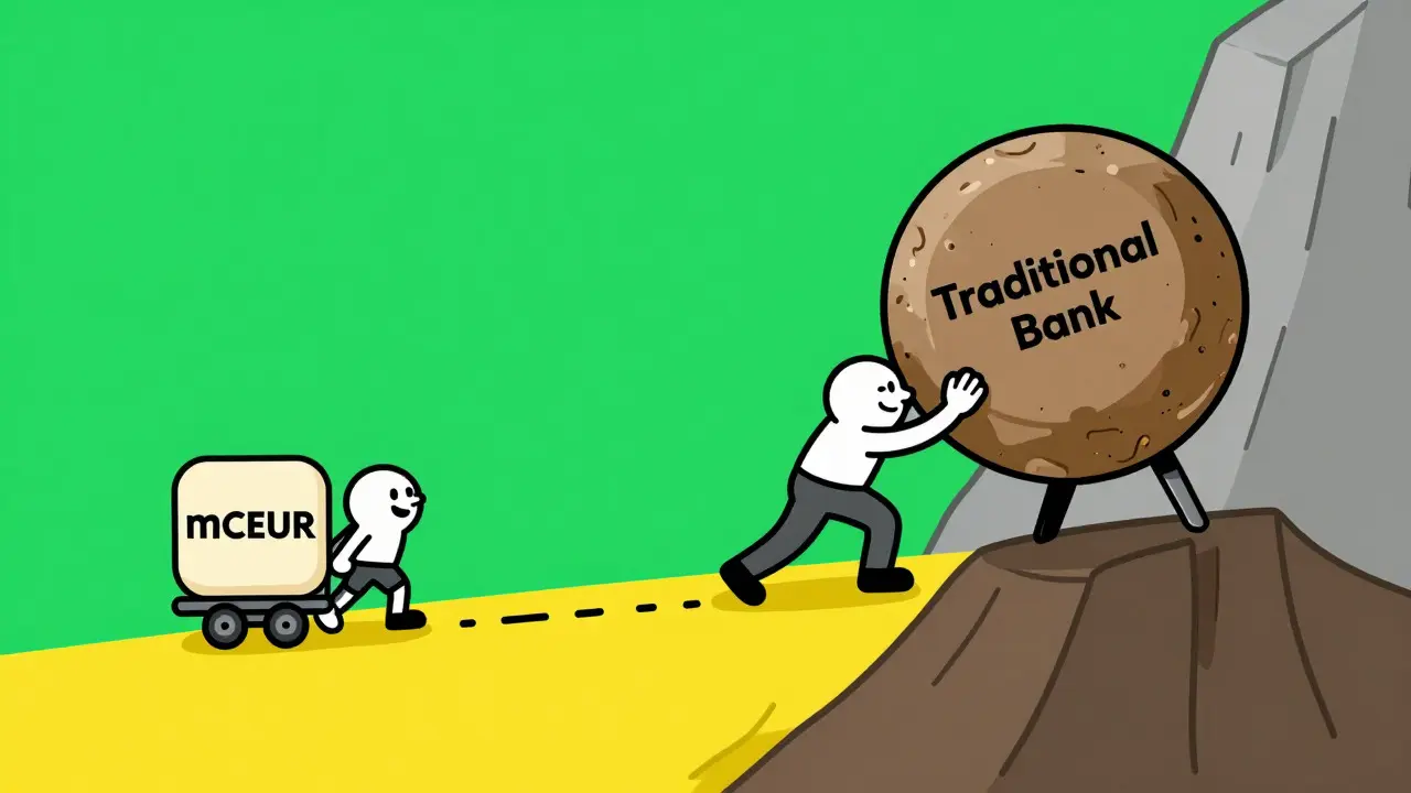 Comparison of low-fee crypto vs high-fee traditional banking
