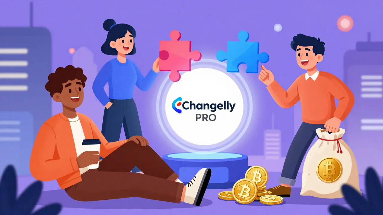 Diverse users benefiting from fast cross-chain crypto exchanges
