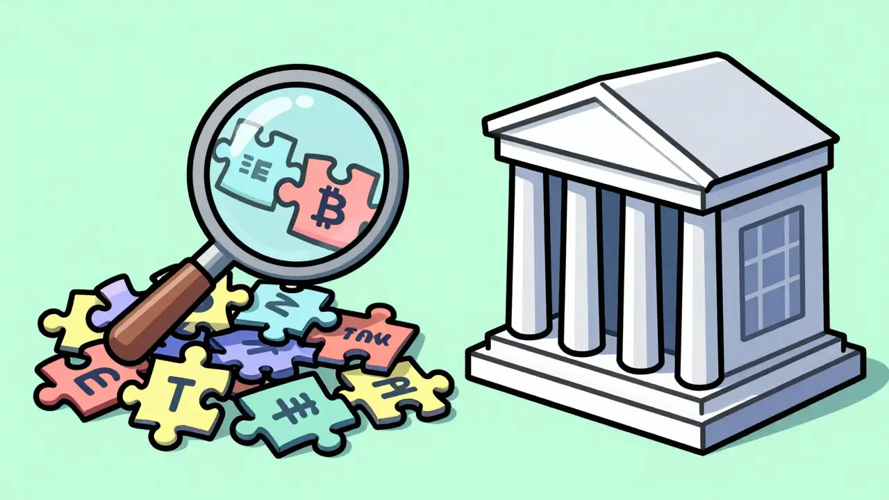 Illustration comparing confusing trading pairs to secure exchanges